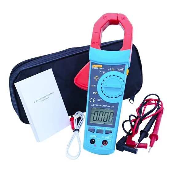 Pinza Amperometrica 1200a Digital Zotek Vc903 Villa Urquiza
