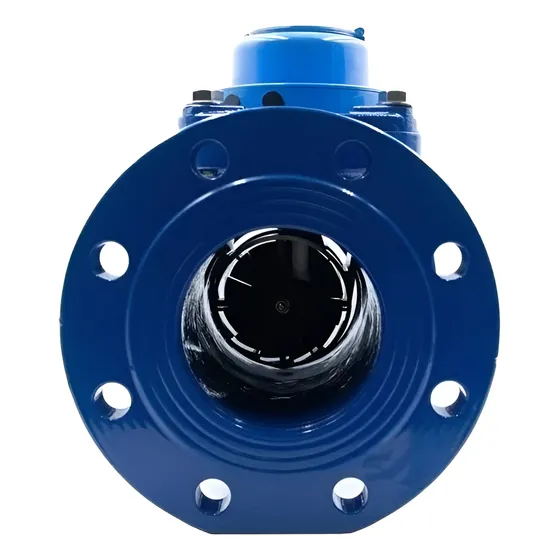 Medidor De Agua De 6  Bridado Con Empaques De Turbina