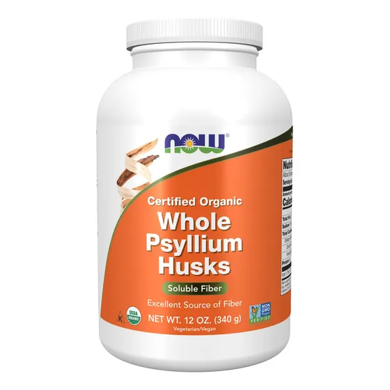 Cáscaras De Psilio Integrales Supplements Now Foods, 350 Ml