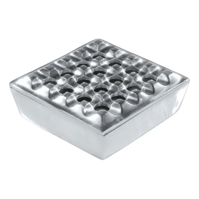 Cenicero Fundición Aluminio Anti Viento Grande Exterior