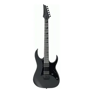 Guitarra Elétrica Ibanez Rg Gio Grgr131ex De Choupo Black Flat Fosco Com Diapasão De Amaranto Guitarra Elétrica Ibanez Rg Gio Grgr131ex De Choupo Black Flat Fosco Com Diapasão De Amaranto