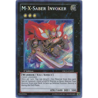 M-x-saber Invoker - Orcs - Secret Rare M-x-saber Invoker - Orcs - Secret Rare