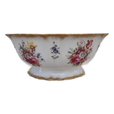 Centro De Mesa Porcelana England, Con Detalle