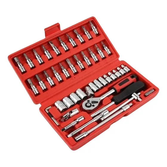 Kit De Dados 46 Piezas Plata 24cm Alta Calidad Juego