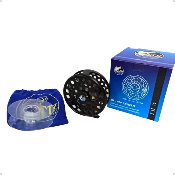 Reel Mosca Fly Sth Mr-pop Linea 7/8/9 Incluye Carretel Extra