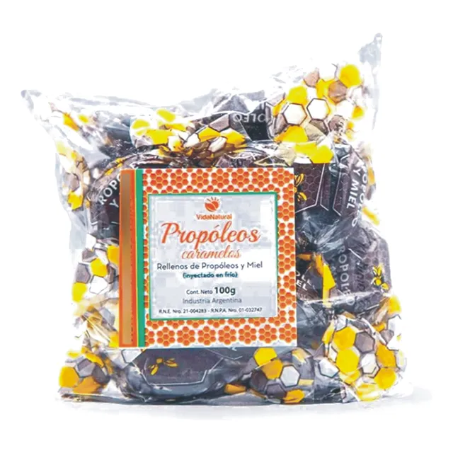 Caramelos Duros Propoleos Y Miel-suaviza Y Calma La Garganta
