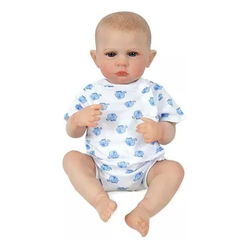 Boneca Bebê Reborn Laura Baby Jack - Shiny Toys