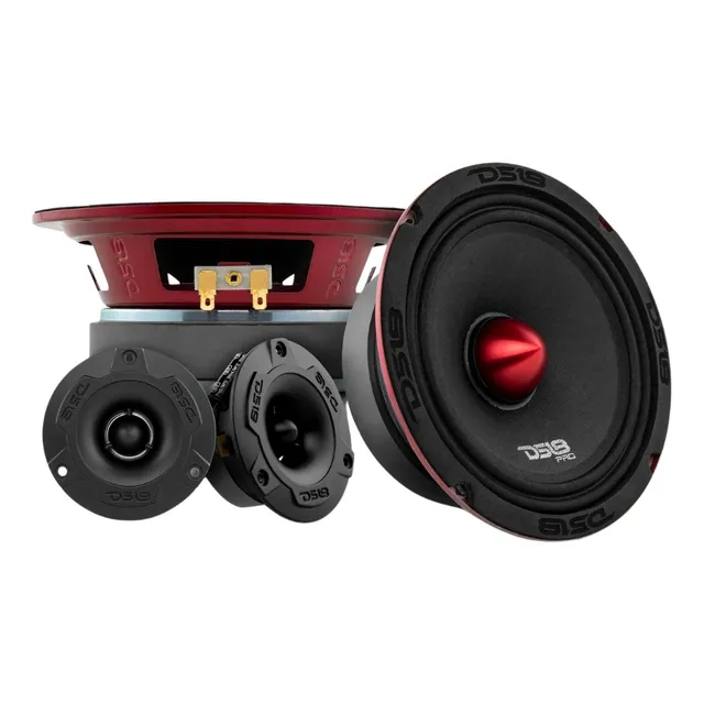 Kit Medios Rangos Bala + Tweeters Bala Ds18 Pro-x6.4bmpk