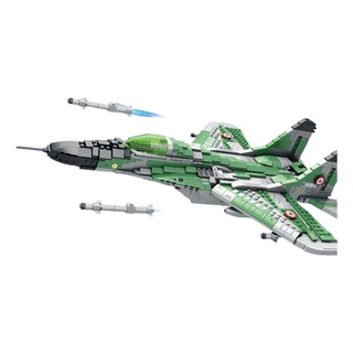 Regalo Navideño Modelo Mig-29 Jet Fighter Building Block Regalo Navideño Modelo Mig-29 Jet Fighter Building Block