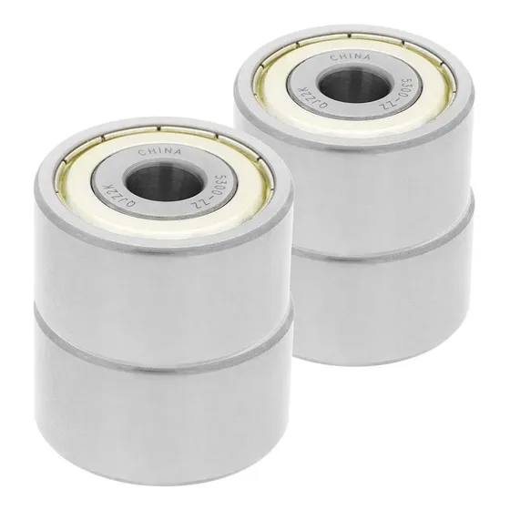 Zz Doble Fila Rodamiento Sellado Mm  Metal Nuevo