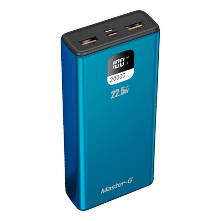 Batería Externa Power Bank 20000 Mah 22.5w Pd Master-g Batería Externa Power Bank 20000 Mah 22.5w Pd Master-g