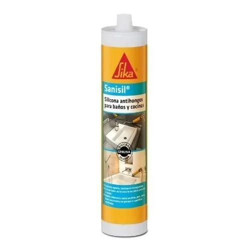 Sanisil Silicona Acetica Transparente Sika 280ml