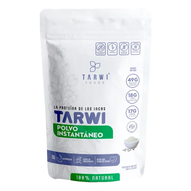Proteína Vegetal Tarwi Pack X2 Instantáneo Sabor Neutro 250g