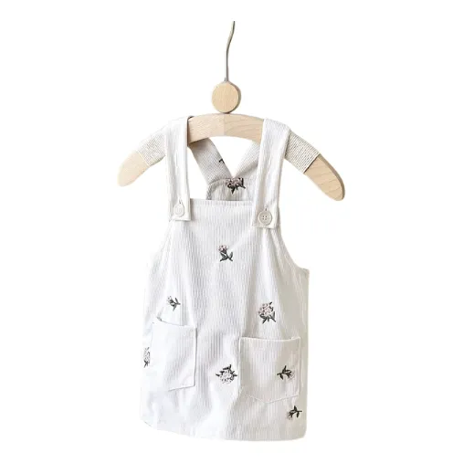 Jumper Vestido Tirantes Bebe En Pana