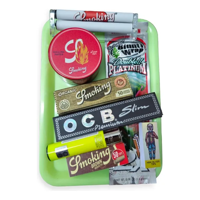 Picador 4p Smoking Combo Pikachu Blunt Papel Filtro Maquina 