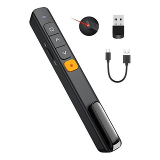 Caneta Pointer Usb Recarregável Sem Fio Laser Presenter Caneta Pointer Usb Recarregável Sem Fio Laser Presenter