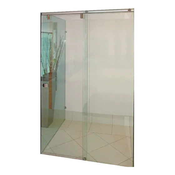 Cancel Para Baño 10mm 2.00mts Redon Cromo Bruken Des 3930b Armazón Transparente Panel Transparente