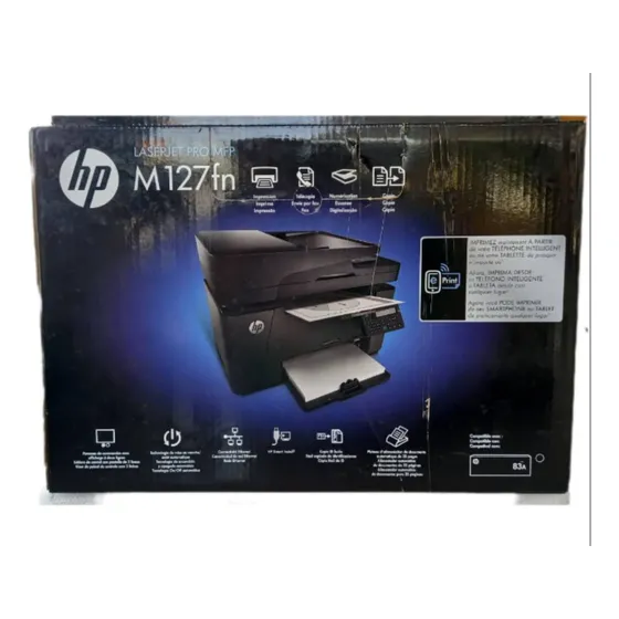 Impresora Hp Pro M127fn Multifunción Láser Monocromática