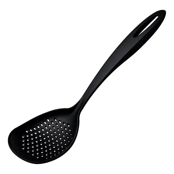 Escumadeira Concha De Arroz Nylon Ability Preto Tramontina
