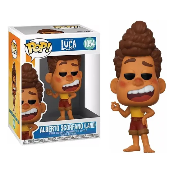  Luca Funko Pop Alberto Scorfano #1054 Disney Pixar