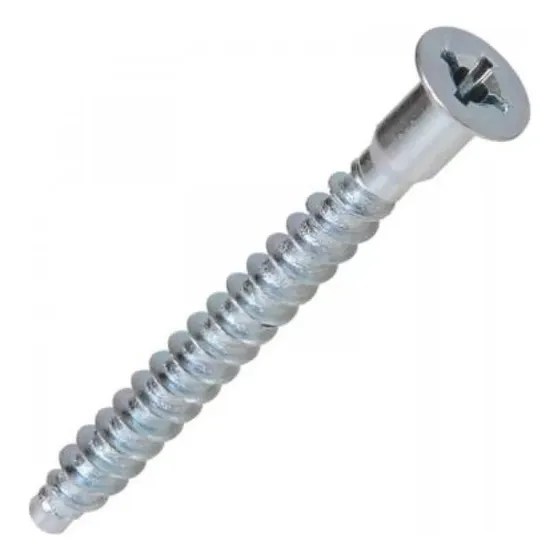 Tornillo Soberbio Pozidriv Zincado 3/16 X 2 (100 Unidades)