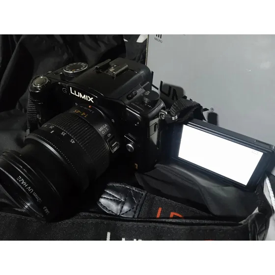 Camara Panasonic Profesional Con Lente 14-45 En 1300lea Bien