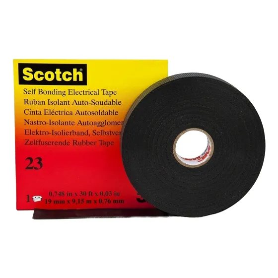 Cinta De Aislar 3m Scotch 23 Hule Autofusionable Vulcanizada