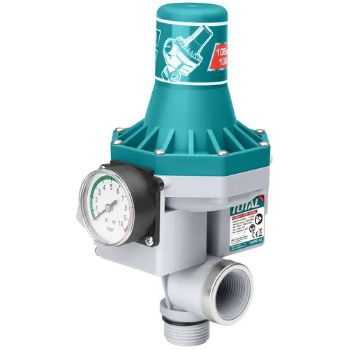Press Control Total Controlador Automático Para Bomba De Agua Con Medidor De Presión TWPS102 220V