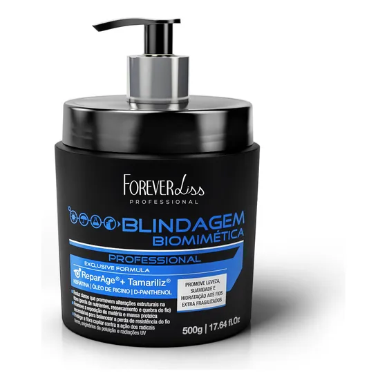 Blindagem Capilar Biomimética 500g Forever Liss
