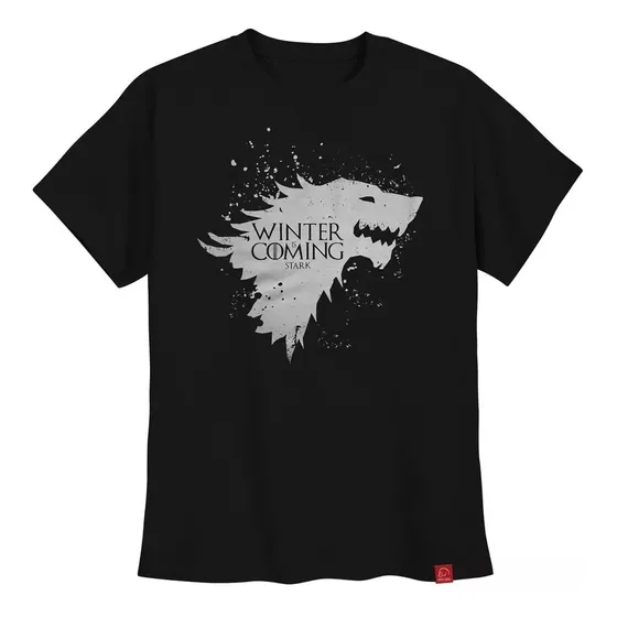 Camiseta Camisa Serie Game Of Thrones Stark Winter Is Coming