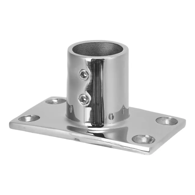 Ftvogue Base Tubo Rectangular Barco Barandilla Acero 1  Yate