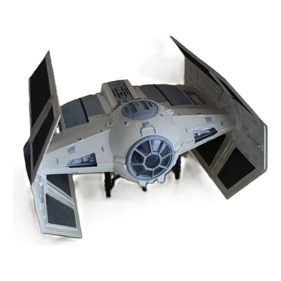 Nave Tie Fighter Star Wars Darth Vader Maqueta Armada 0