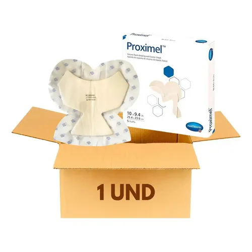 Curativo Espuma De Silicone Calcâneo 25,4x23,9cm Proximel