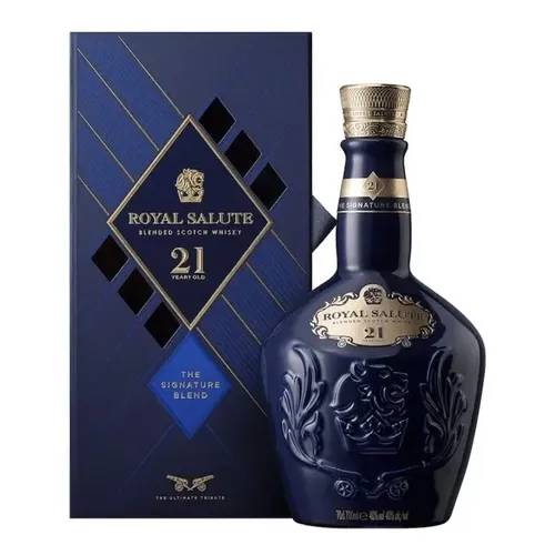 ウイスキー  Salute 24 Year Old Whisky Royal Salute 25 Anos 700ml | MercadoLivre