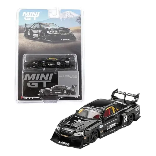 Mini Gt 1055 Lb - Works Lamborghini Huracán Gt Gravity Blue Azul