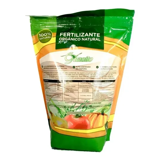 Guanito 1k Fertilizante Organico Alto en Fosforo 6-15-3