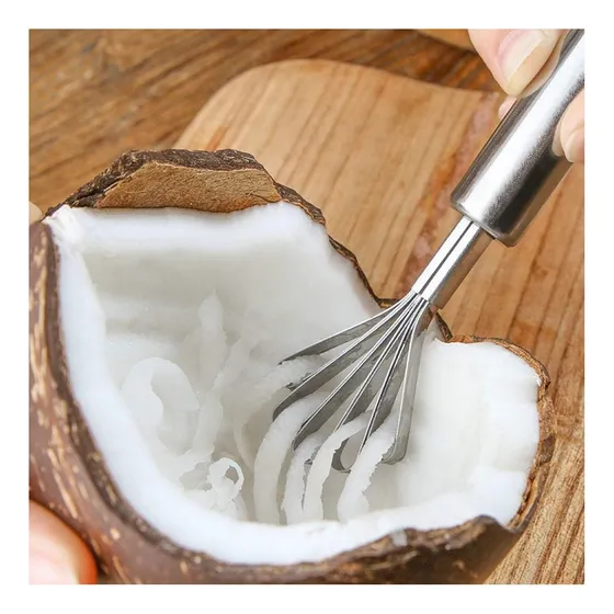 Ferramenta De Extração De Coco Rattan Coconut Rabraper