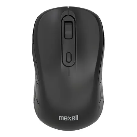 Mouse Inalámbrico Maxell Dual Connect 1600dpi Usb/usb-c Color Negro