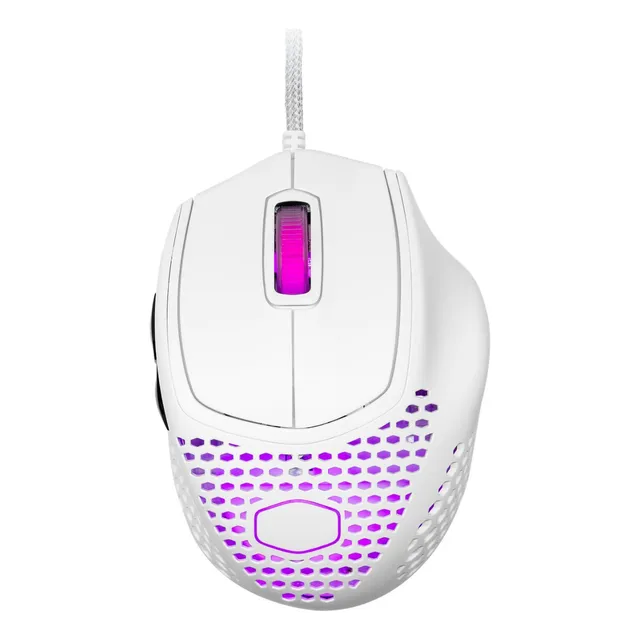 Mouse Gamer Rgb Cooler Master Mm720 White 16000 Dpi