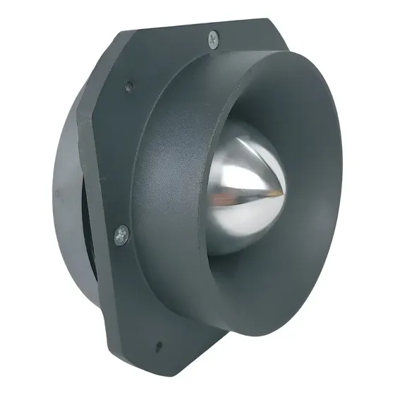 Tweeter Super Louder Bala 60W RMS Negro Diafragma Titanio DJ 3 Pulgadas