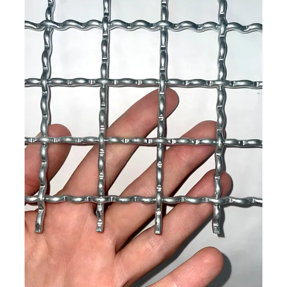 Malla De Seguridad Acero Galv. 1.00 X 10 M Abertura 1 In.