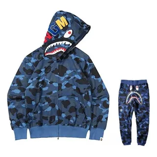 Blue bape shark hotsell