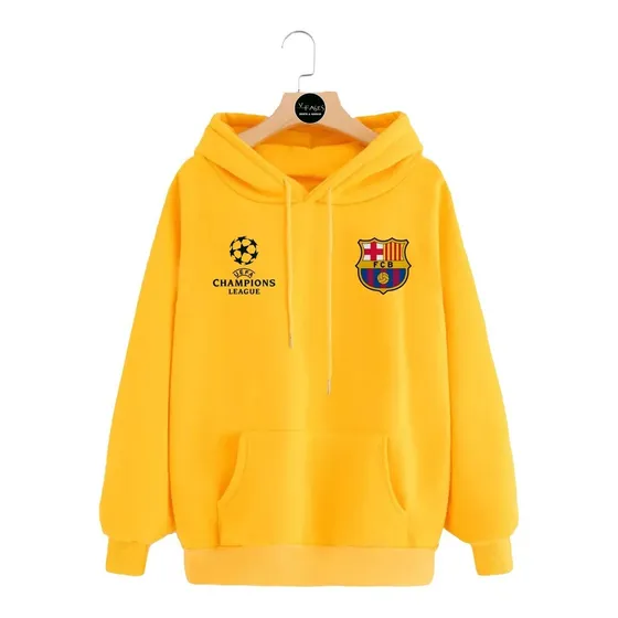 Buzo Saco Con Capota Deportivo Barcelona Futbol C España Muj
