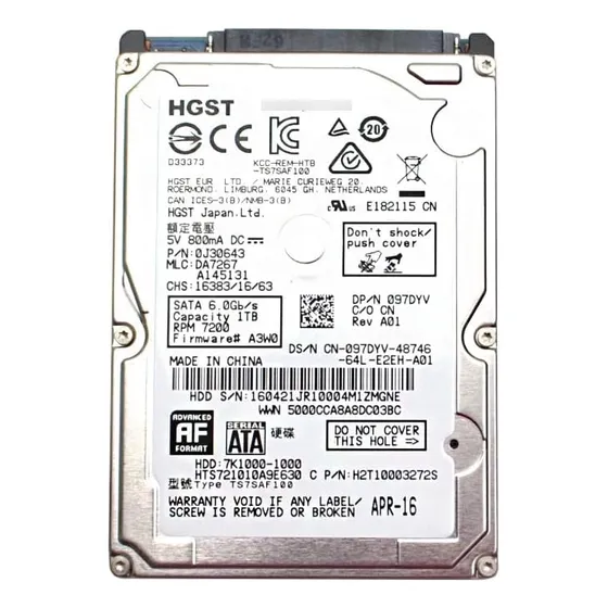 Disco Duro Toshiba 1tb 2.5 Sata Laptop Pc Dvr Ps4 100% Nuevo