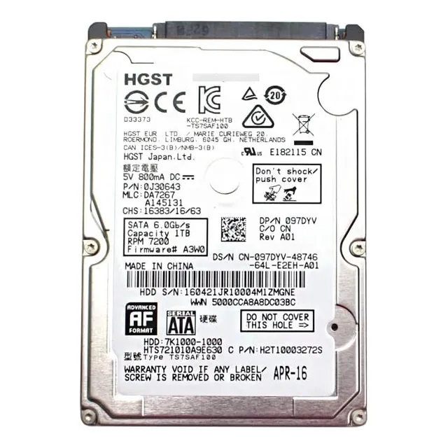 Disco Duro Toshiba 1tb 2.5 Sata Laptop Pc Dvr Ps4 100% Nuevo