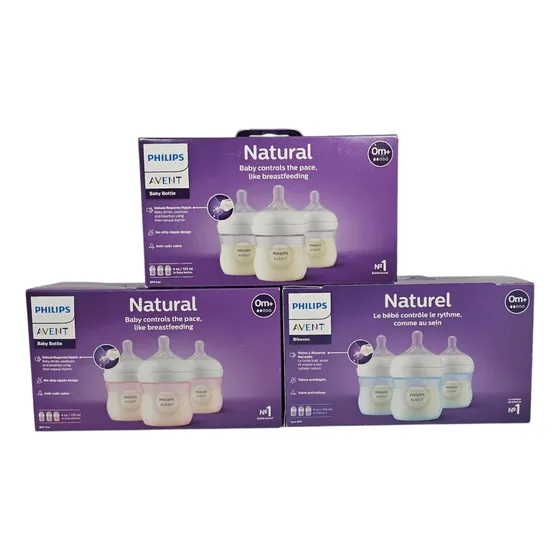 Biberon 4 Oz Philips Avent Natural Flujo Lento Recien Nacido