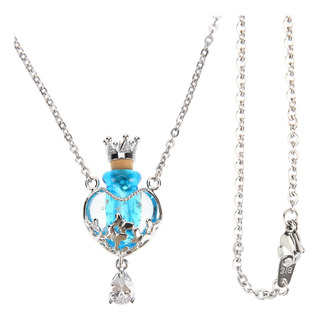 Colar Com Pingente De Frasco De Perfume Exclusivo Para Mulhe Colar Com Pingente De Frasco De Perfume Exclusivo Para Mulhe