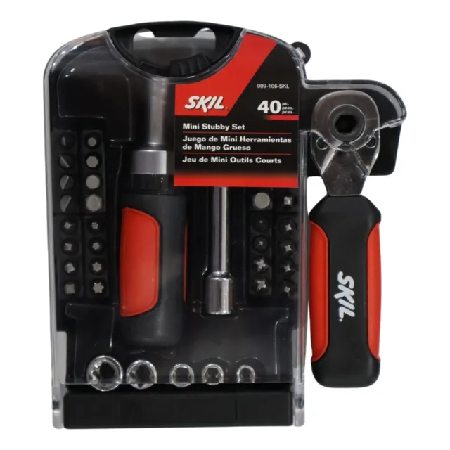 Kit De Herramientas Skil Juego De Matraca Destronilador 40pz