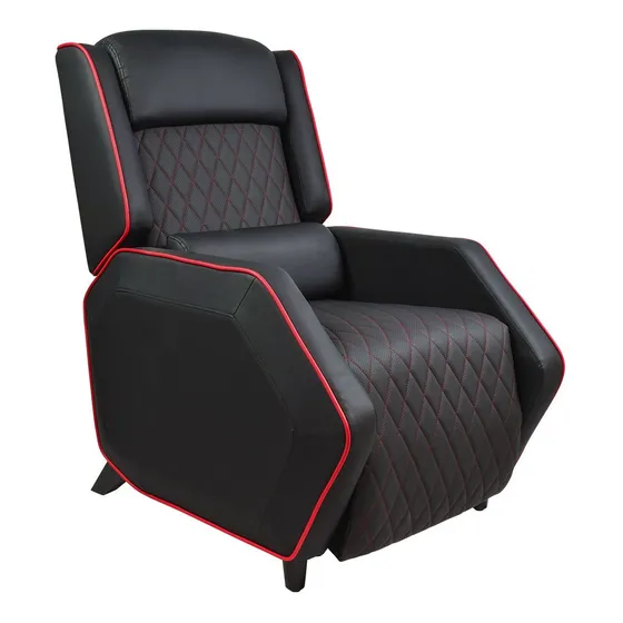Sillon Reclinable Gamer Reposet Individual Tapizado Vinipiel