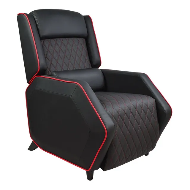 Sillon Reclinable Gamer Reposet Individual Tapizado Vinipiel